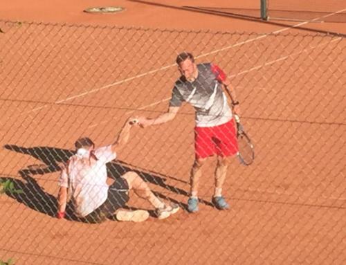 MTC Herren 40.2: Knapp verloren, aber nicht ganz am Boden