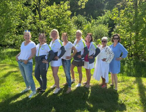 Damen 40:  Mit Kampfgeist und Ehrenpunkt